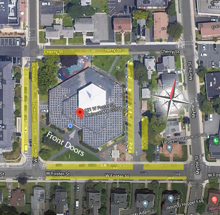 overhead church view for maps website w parking highlighted